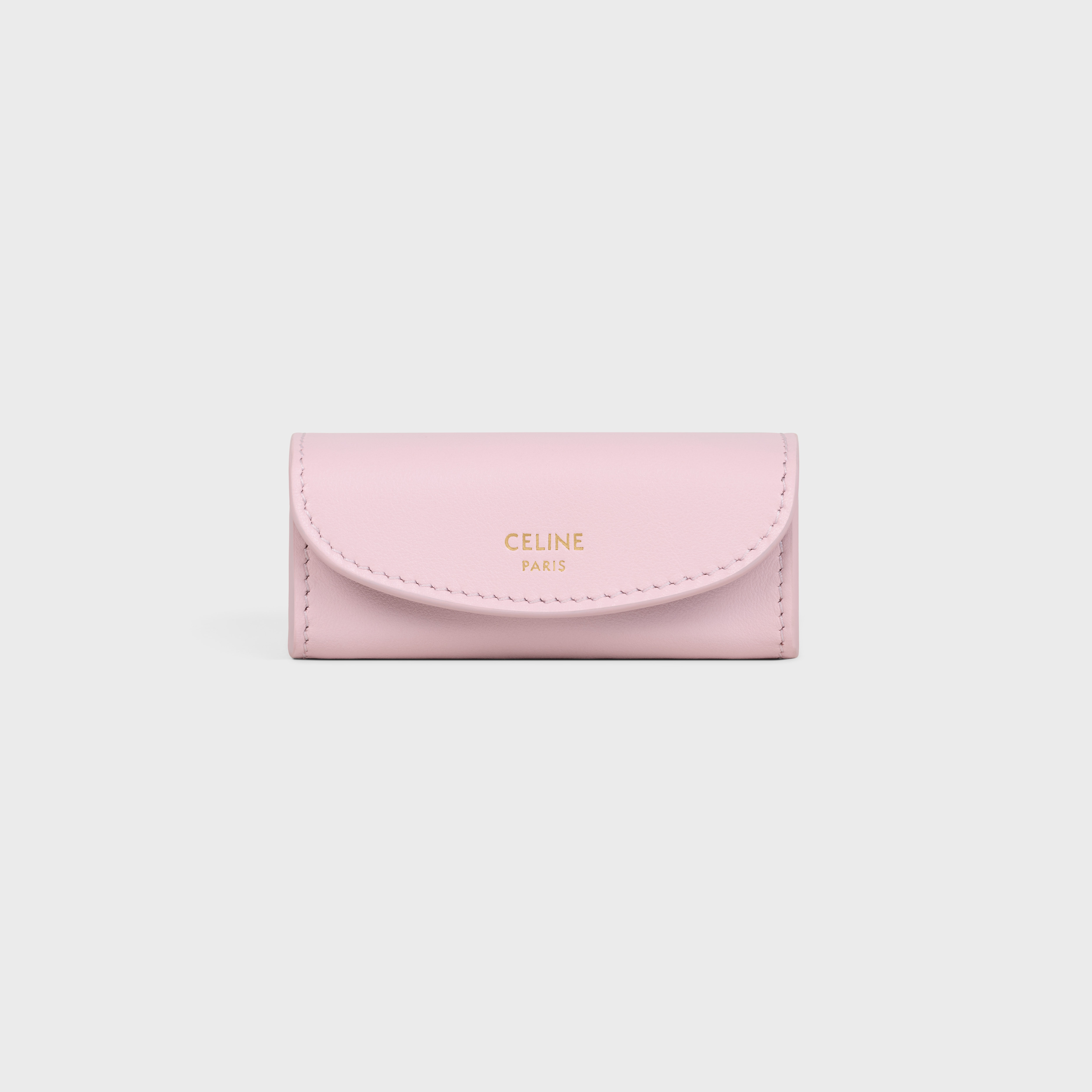 LIPSTICK CASE IN SMOOTH CALFSKIN - DIRTY PINK / SYRAH | CELINE